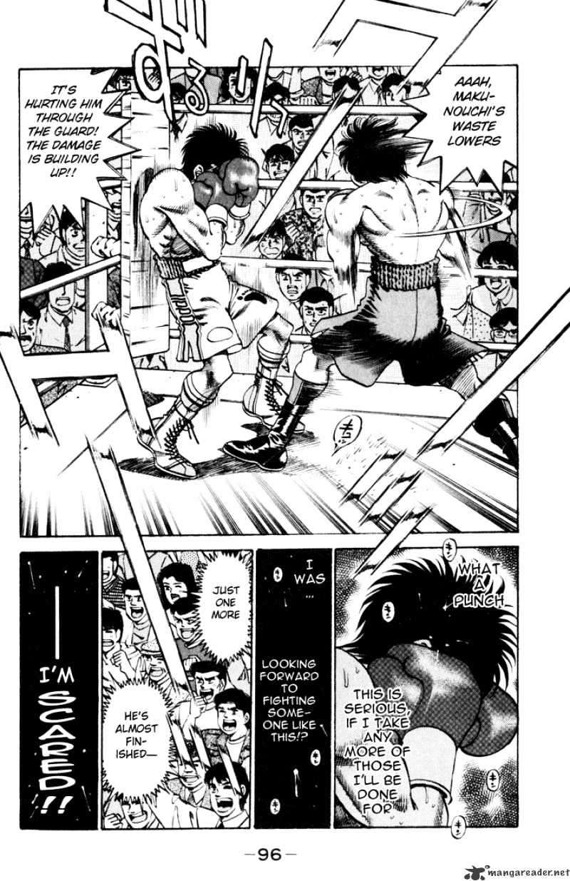 Hajime no Ippo: Fighting Spirit, Chapter 255 image 14